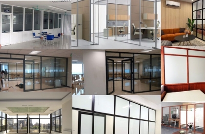 Phân Loại Vách Ngăn Văn Phòng Phổ Biến Nhất Hiện Nay